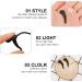 Fuyamp Anti-Slip Glasses Ear Grip Hooks 10 Pairs Silicone Eyeglasses Retainers Glasses Temple Holder Protectors for Eyeglasses Sunglasses Black+white - Buy Online on GoSupps.com