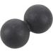 Ficher TPE Ball - Gym Fitness Therapy Massage Ball for Stress Relief & Improved Blood Circulation - Portable Black Exercise Equipment - Buy Online on GoSupps.com
