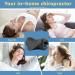BLABOK Neck Stretcher - Relieve Neck Pain & Align Cervical Spine | Black Neck Saver for Ultimate Comfort - Buy Online on GoSupps.com