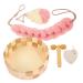 1ensemble Set De Outils De Bain Avec De Gommage Boules De Bain Bi-color Et Pon age Pour Exfoliants Pour Corps Et Visage