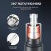 3-in-1 Rechargeable Nose Hair Trimmer for Men & Women | Painless Eyebrow & Beard Trimmer with Dual-Edged Blades - Easy Clean & Powerful Motor - Buy Online on GoSupps.com