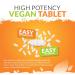 Vitamin C 1000mg - 180 Vegan Tablets - 6 Month Supply - High Strength Ascorbic Acid - Supports Immune System Energy & Collagen Formation - Nu U Nutrition - Buy Online on GoSupps.com