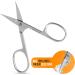 Socialic Nail Scissors with Etui - Extra Sharp Rust-Free Stainless Steel for Manicure & Pedicure | Ideal Skin Fingernail & Toenail Scissors - Buy Online on GoSupps.com