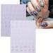 JMEOWIO 10 Sheets Moon Star Snake Nail Art Stickers Decals Self-Adhesive Silver Aurora Wing Nail Supplies Nail Art Design Decoration Accessories - Buy Online on GoSupps.com