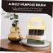 10 StK Men Bartkamm & Bartschneidst sten - Mustache Hair Brush & Beard Care | Travel-Friendly Wild Boar Bristle Brushes - 5 Pack - Buy Online on GoSupps.com
