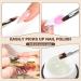 Buy Sularpek 5-Piece Nail Brush Set - UV Gel & Acrylic Nail Art Brushes for Home Nail Design | International Shipping - Buy Online on GoSupps.com