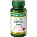 Natures Bounty Garlic Extract Supplement, Supports Circulatory Function, 1000 mg Rapid Release Softgels, 100 Count, Pack of 3