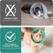 Deaguid Adjustable Cat Cone Collar Soft Large Foldable Cat Recovery Collars & Cones Elizabethan Pet Recovery Collar Cat and Small Dog for Surgery and Lnjuries (Green L) - Buy Online on GoSupps.com
