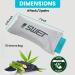ShoeFresh Post-Workout Shoe Refresher Inserts - 100% Natural Bamboo Charcoal Deodorizer (4-Pack) - Non-Toxic & Chemical-Free - Buy Online on GoSupps.com