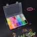 2000 Pcs Colorful Hair Rubber Bands with Organizer Box - Mini Elastic Hair Ties for Girls - 24 Colors - Ideal for Thin or Thick Hair - Buy Online on GoSupps.com
