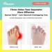 Toe Spacers & Bunion Corrector for Kids | Hammer Toe Straightener & Corn Callus Removers | Overlapping Toes Separators | Best Bunion Relief | Small Size (1 Pair - Buy Online on GoSupps.com