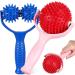Healvian 2-Piece Massage Roller Set | Muscle Relaxation Device for Back Legs Feet & Hands - Relieve Muscle Pain Effectively - Buy Online on GoSupps.com