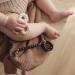 Bleu La La Lulababe Pacifier Clip - 1 Pack (Mocha) | Stylish and Practical Baby Accessory - Buy Online on GoSupps.com