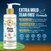 Mom & World Baby Wash - Tear Free Gentle Cleansing for Hair & Body | 200ml Safe & Soothing Baby Wash - Buy Online on GoSupps.com