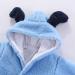 Haokaini Newborn Bear Warmer Snowsuit Hooded Romper Jumpsuit - Blue (3-6 Months) - Buy Online on GoSupps.com