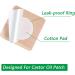 Lot de 25 patchs hypoallerg niques l'huile de ricin pour nombril sans lavage anti-fuites d'huile (huile non incluse) Couleur peau - Buy Online on GoSupps.com