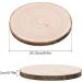Foracks Natural Wood Slices 8-9 Inches - 6 Pack DIY Crafts Kit Circles | Unfinished Wood Ornaments Discs - 6 Pieces - Buy Online on GoSupps.com