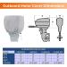 Primeshield Outboard Motor Cover - Waterproof 600D Heavy Duty Hood Cover for Up to 150HP Engines - XXL Grey - Buy Online on GoSupps.com