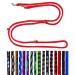 Dog linen small dogs up to 15 kg / double linen 4-folded 2.40m / 2.80m / 3.50m guiding leash very light & robust (3.50m 4-speed adjustable red) 3.50 m 4 times adjustable red