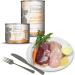 MjAMjAM - premium wet food for dogs - mixed pack I - chicken & duck beef turkey 6 pack (6 x 200 g) plain with meat supplement - Buy Online on GoSupps.com