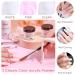 Coserry Acrylic Nail Kit - White Pink Clear Powder & Liquid Set for Nail Extensions - Beginner-Friendly DIY Nail Kit with Brushes & Forms - Buy Online on GoSupps.com