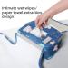 SUNVENO Small Green Nappy Bag with Changing Mat | On-The-Go Baby Changing Bag with Extra Space - Buy Online on GoSupps.com