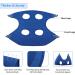 DaizySight Dog Grooming Hammock Kit for Medium Dogs - Size: L Hanging Cradle Sling for Nail Trimming Clipping Blue - Buy Online on GoSupps.com