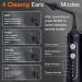Electric Ear Wax Removal Kit - Waterproof Rechargeable 4 Modes Safe & Effective for Adults & Kids - Buy Online on GoSupps.com
