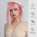 Shop Testar Pink Wig - 14 Inch Short Bob Wig for Women | Vibrant Synthetic Hair for Daily Wear & Cosplay - Buy Online on GoSupps.com