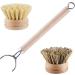 Dish Brush Dish Brush 1 Set Dish Scrub Brush Includes 1 Handle & 2 Replaceable Brush Head Kitchen Scrub Brush for Pot Sink Stove Dishes - Buy Online on GoSupps.com
