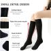 MDRCG Compression Stockings with Zipper for Men & Women - 15-20 mmHg Closed Toe Support Stockings - Buy Online on GoSupps.com