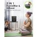 Oraimo Top Fill Humidifier 2.5L for Bedroom, 26dB Quiet, Easy to Clean - BPA-Free, Baby Safe, Nightlight, Essential Oil Diffuser - Indoor Home (Black) - Buy Online on GoSupps.com