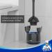 MR.SIGA Heavy Duty Toilet Plunger with Holder - Bathroom Cleaning Combo in Black - Buy Online on GoSupps.com