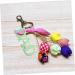 STOBOK Silicone Gumdrop Mold 12 Pcs Keychain Mold Dad Silica Gel Chocolate Candies Key Chain Resin Silicone Mold Pinkx2pcs 8X4.2X1CMx2pcs - Buy Online on GoSupps.com