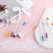 20 Pcs Disposable Mascara Wands Set - Eyelash Extensions & Eyebrow Brush - Diamond Spoolies with Empty Tubes - Makeup Tool in Mixed Colors - Buy Online on GoSupps.com