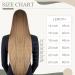Fshine Weft Human Hair Extensions Remy Hair Sew in Soft Silky Hair Extensions White Hair Extensions Real Human Hair 20 Inch 100g - Buy Online on GoSupps.com