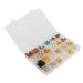 Hair Braid Rings Convenient Portable Dreadlock Hair Ring for Household for Parties for Wedding Banquets for Film Festivals for Office
