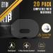 Skin Grip CGM Patches for Guardian Sensor 3 (20-Pack) - Waterproof & Sweatproof Adhesive Tape for 10-14 Days - Clear, Continuous Glucose Monitor Protection - Buy Online on GoSupps.com