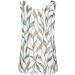 Buy Elegant Chiffon Round Neck Sleeveless Summer Tank Tops for Women - Casual & Comfortable Blouses in White XL - International Shipping Available - Buy Online on GoSupps.com
