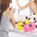 8 Multicolor Dumpling Shaped Nylon Cosmetic Bag - Foldable Travel Bag for Women | Best Shopping Bag - Buy Online on GoSupps.com