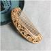 Comb Household Jewelry Hairdressing Retro Engraving Travel Care Portable Comb Natural wooden comb (Color : 2) - Buy Online on GoSupps.com