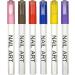 12Pcs Nail Art Pen Nail Art Painting Pen Colourful Nail Art Pen Nail Painting Pen Manicure Tool for DIY Nail Art Fashionable Nail Pen - Buy Online on GoSupps.com