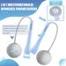Buy Adjustable Wireless Jump Rope for Fitness | Spring Rope with Large Ball & Training Poster | Slipproof Handles - Perfect for All Ages - Buy Online on GoSupps.com