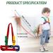 Cerolopy 2 in 1 Safety Walking Harness and Reins for 1-3 Year Olds - Blue Red Yellow Color Options - Buy Online on GoSupps.com