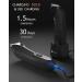 Men's Body Hair Trimmer with LED Light | Waterproof Electric Groin Hair Trimmer for Men | Includes 3 Guard Combs and Charging Dock - Buy Online on GoSupps.com