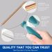 Pet Hair Remover Pro: Deep Cleaning Tool for Dog Cat Hair, Lint Cleaner, Portable Fur Removal Brush for Carpet, Couch, Furniture - Green & Grey - Buy Online on GoSupps.com