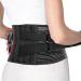 Back Brace for Lower Back Pain Relief Women & Man From Sciatica Herniated Disc Scoliosis Breathable Back Support Belt With 4X Alternative Strips and Lumbar Pad for Home & Lifting at Work (Large)