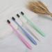 SUICRA Travel Toothbrush Set - 10 Pcs Soft Charcoal Handle for Family Oral Care - Portable & Stylish - Buy Online on GoSupps.com