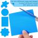 80 Pieces Self-Adhesive Vinyl Repair Patches for Pool, Boat, Raft, Kayak - Blue, 10x10cm, 7x7cm, 5x5cm - Buy Online on GoSupps.com