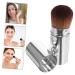 Housoutil Dense Retractable Foundation Brush - Perfect Cosmetic Tool for Powder & Liquid Makeup | Travel-Friendly Blush & Concealer Applicator - Buy Online on GoSupps.com